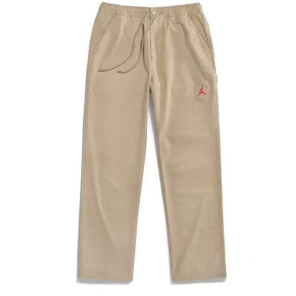Travis Scott Cactus Jack x Jordan Canvas Pant Desert/Khaki/University Red